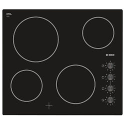 Bosch PKE611C17E Ceramic Hob, Black